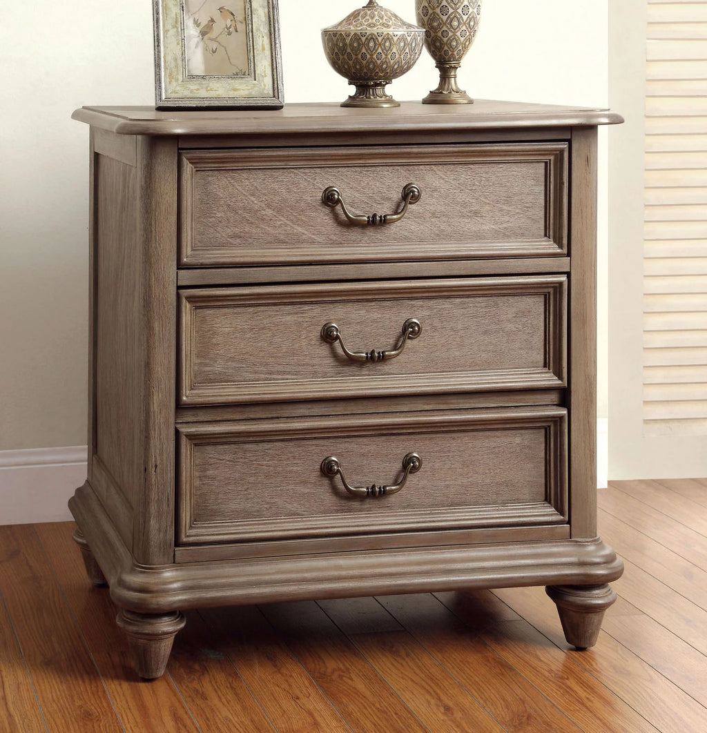Solid Wood 1pc Nightstand C1968