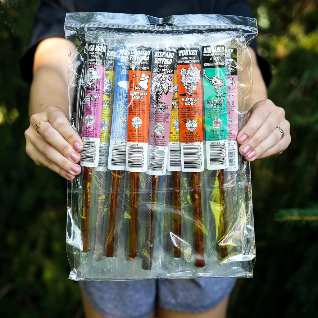 10 Piece Game Jerky Sticks Variety Pack E364842