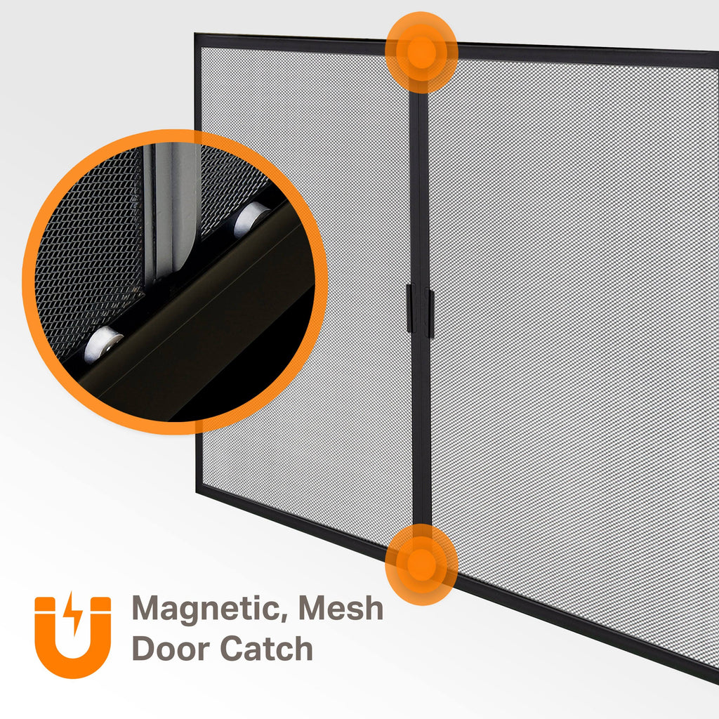 Large Fireplace Glass Doors A641