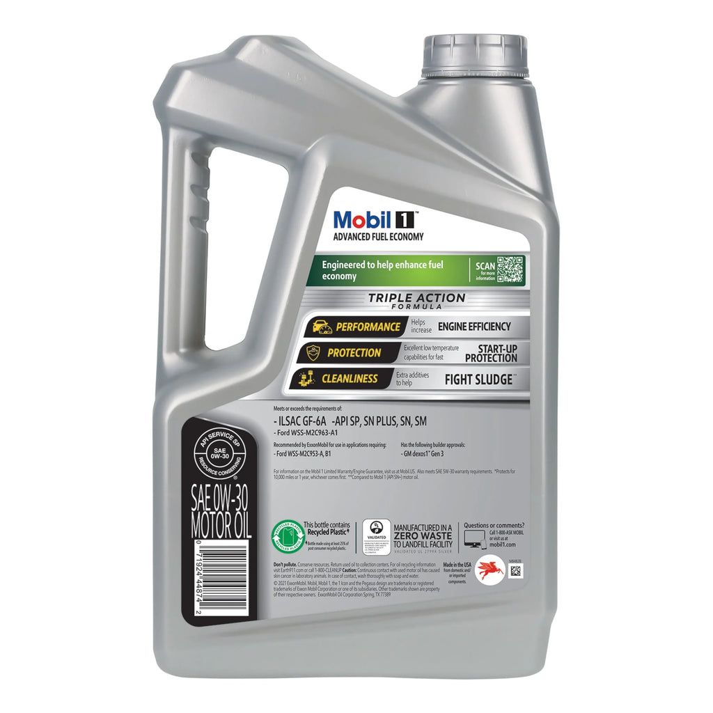 Full Synthetic Motor Oil 0W-30 5 Quart Pack of 6 M2156
