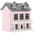 Miniature Wooden Doll House Villa J595954