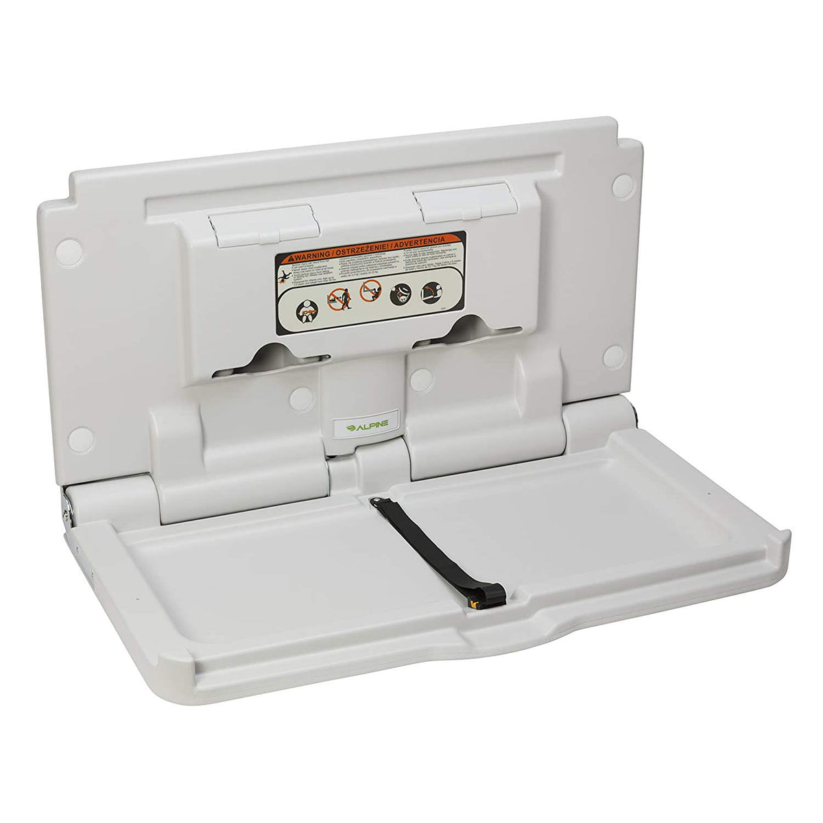 Wall Mounted Baby Changing Station with Safety Strap E751541