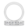 14K White Gold Round Diamond Bridal Wedding Band Ring H42800