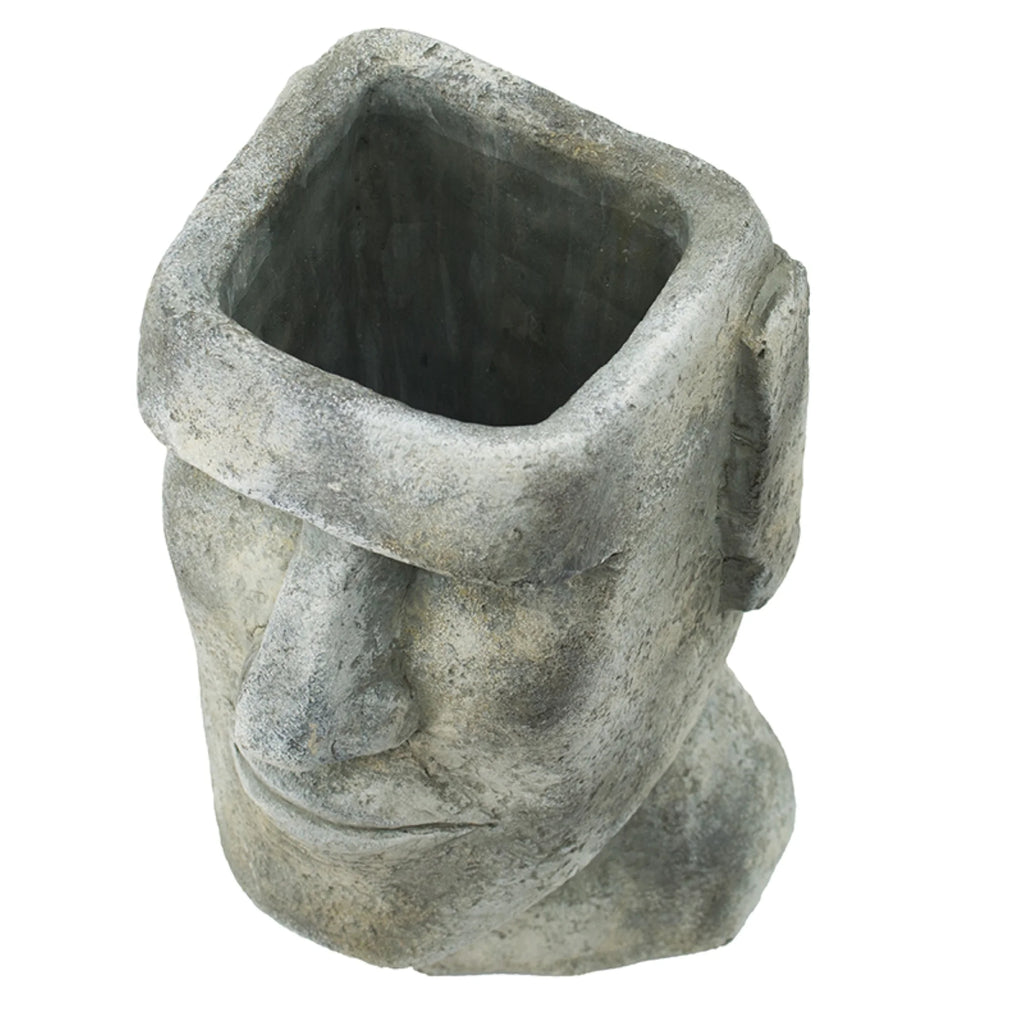 Easter Island Stone Statue Planter T287