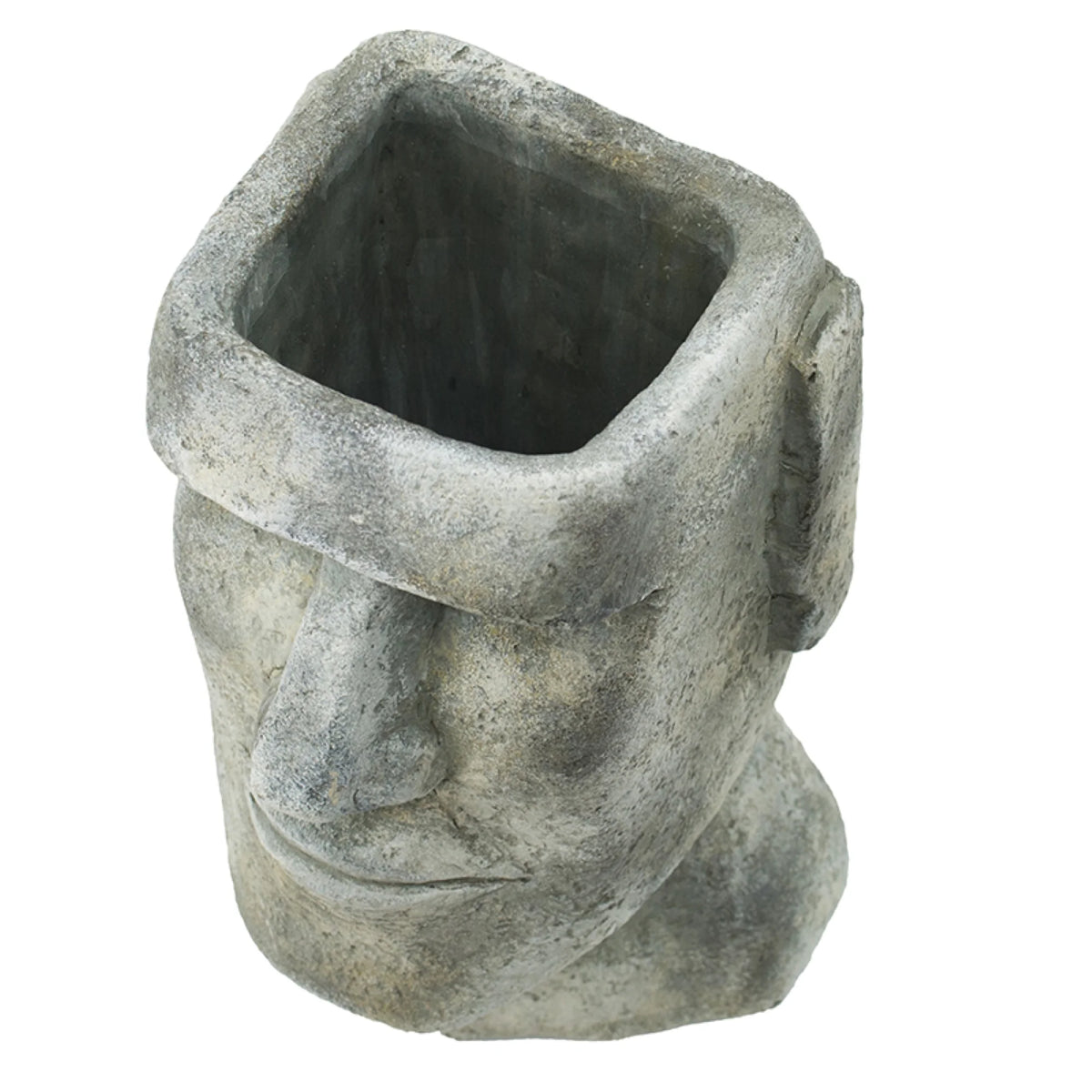 Easter Island Stone Statue Planter T287