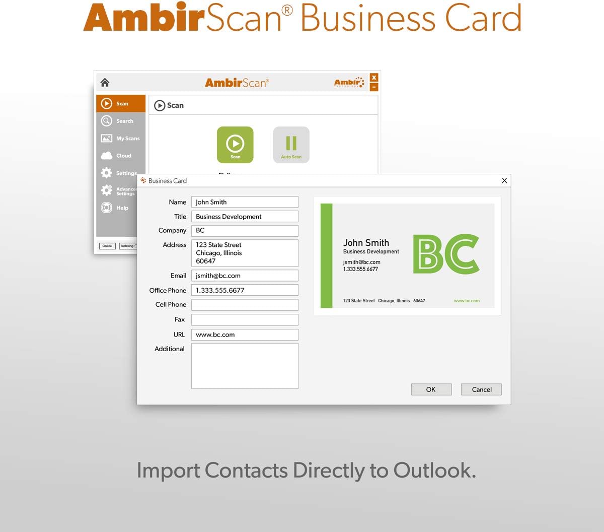 Simplex Card Scanner for Windows PC L617868