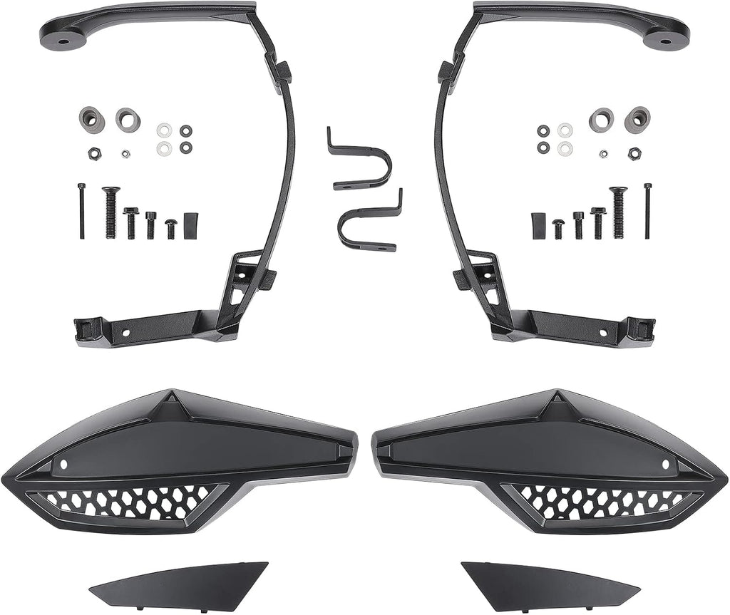 ATV HandGuard and Wind Deflector Kit with Mounting Straps K679770