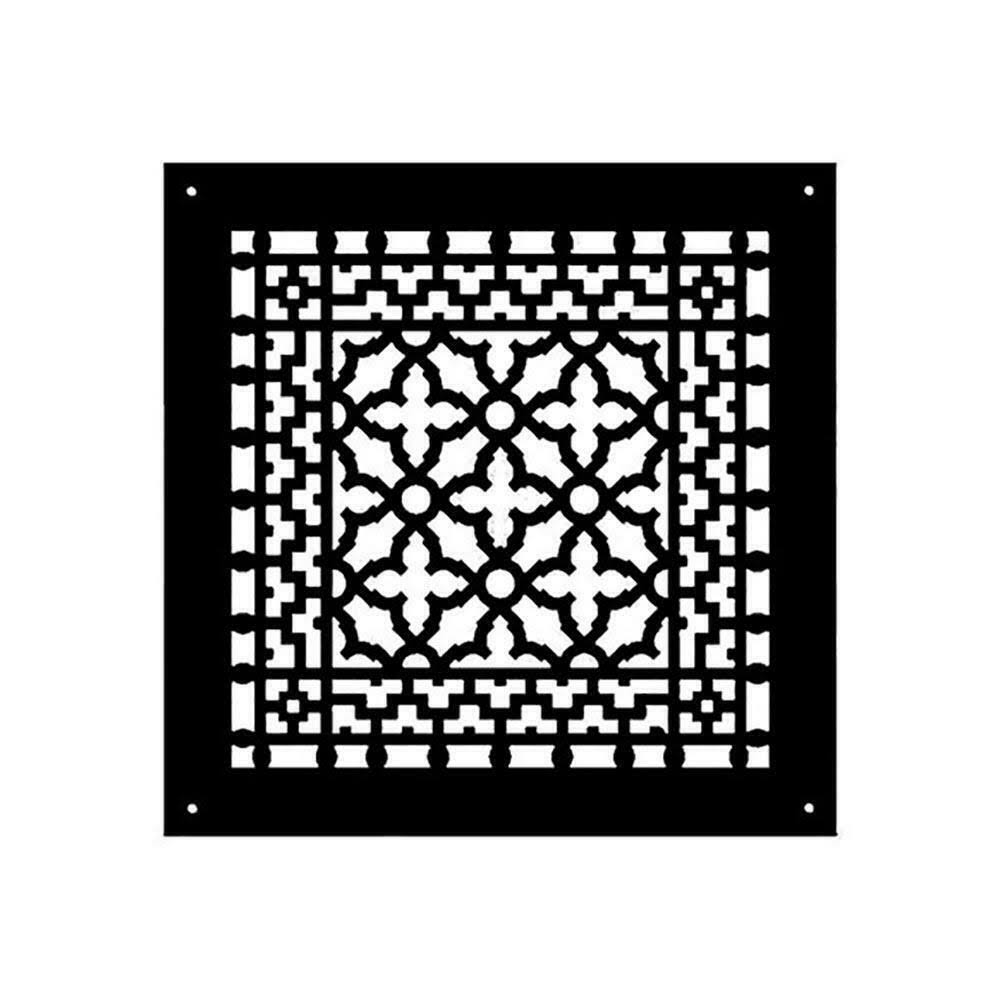 Cast Iron Grille, Black C33199