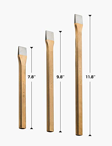 15 Pc Geology Rock Pick Hammer & Digging Chisels Set A7857