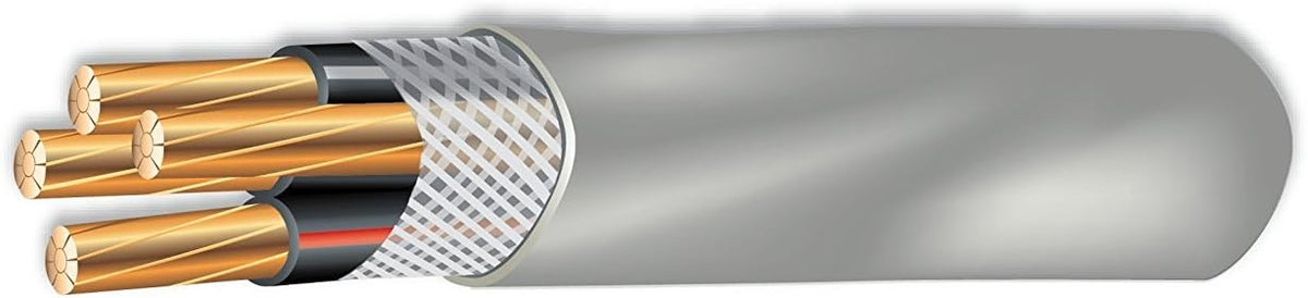 10’ 3/0-3/0-3/0-1/0 SER Copper Service Entrance Cable Z960