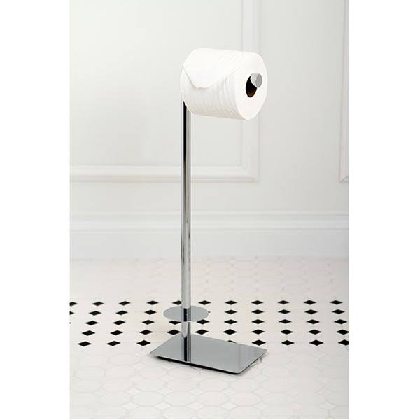 Oil Rubbed Bronze Freestanding Toilet Paper Stand Z383