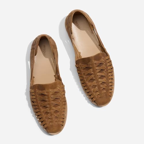 Men's Huarache Sandals Slip-On Handwoven Waterproof Leather M201321