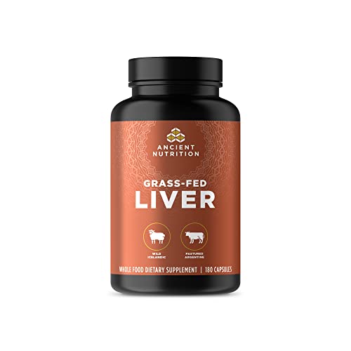 Grass-Fed Beef & Lamb Liver Organ Capsules 180 Ct G29177