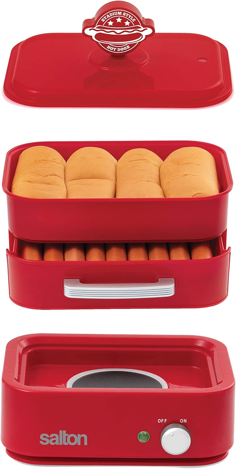 Red Hot Dog Food Steamer I9079