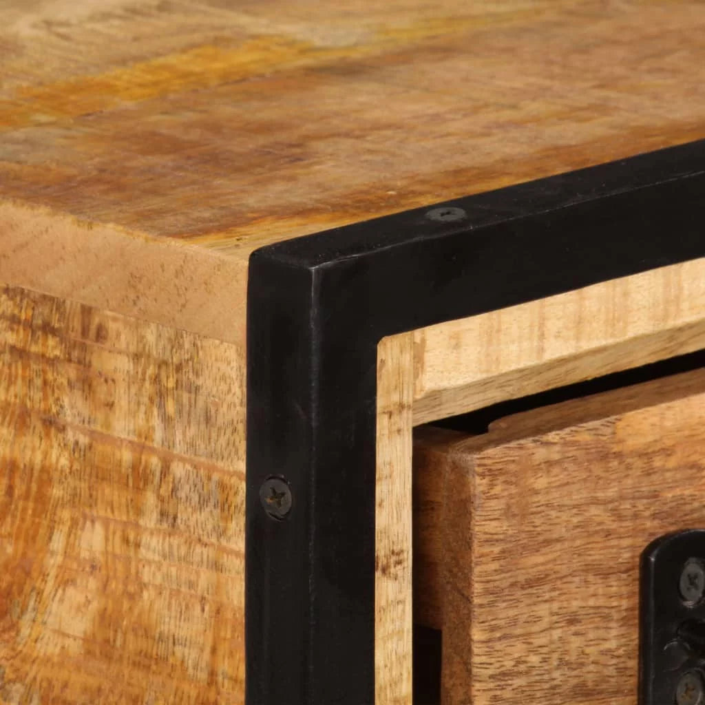 TV Cabinet with Drawers Solid Mango Wood Y6299