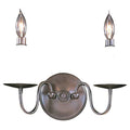 2-Light Sconce Satin Pewter D8218