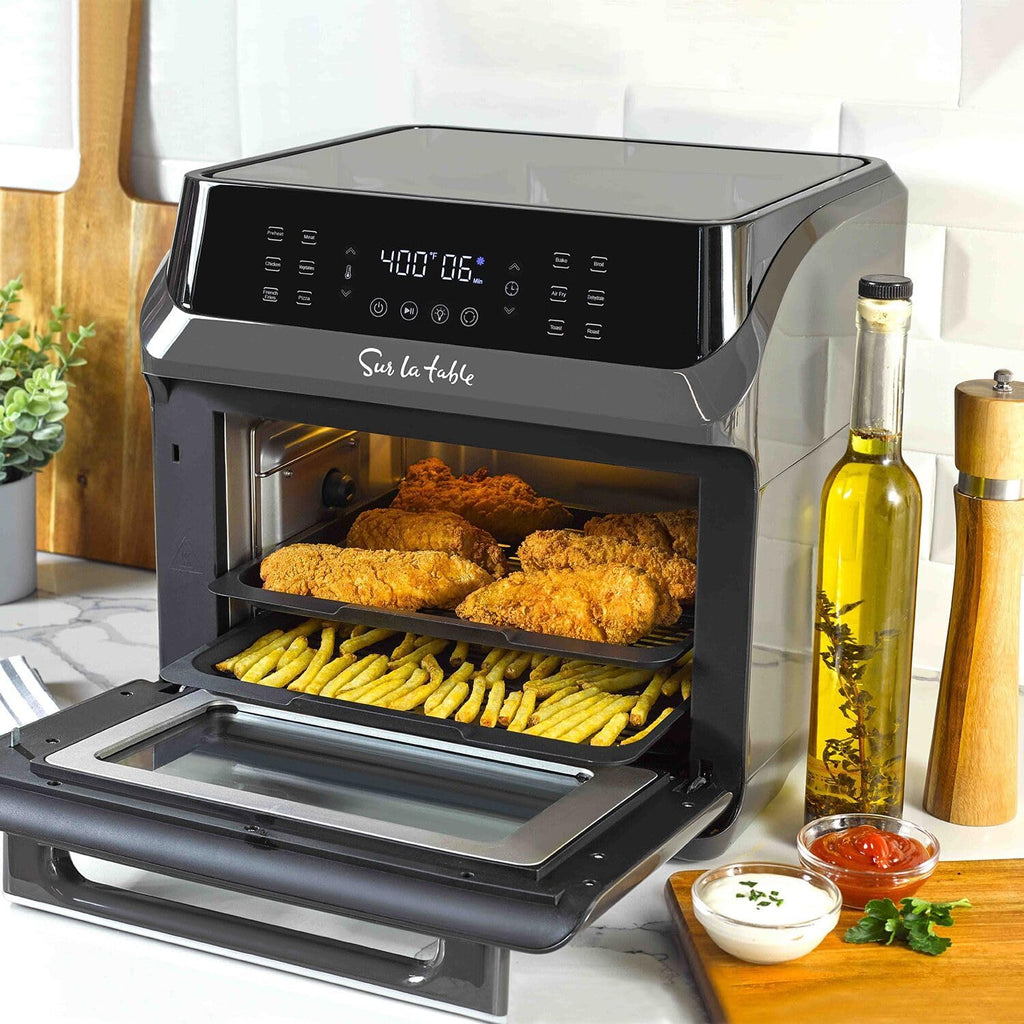 16 Qt Air Fryer Oven with 12 in 1 Functions, 7 accessories, Black K4012