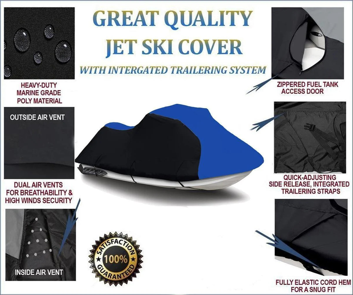 Heavy-Duty PWC Cover for Jet Ski Watercraft 2 Seater I897212