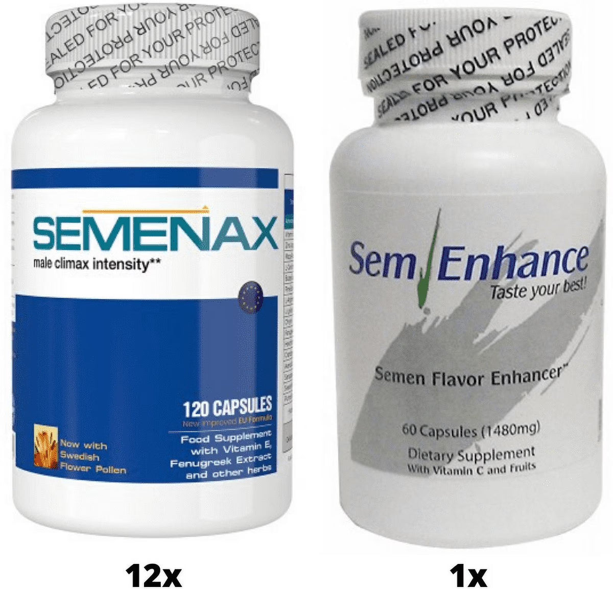Semenax 12 Bottles with Bonus Bottle D614