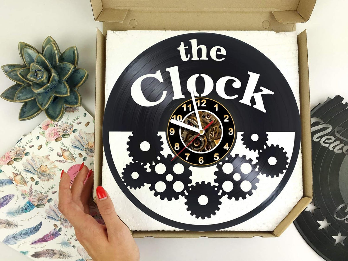 Vinyl Wall Clock F303817