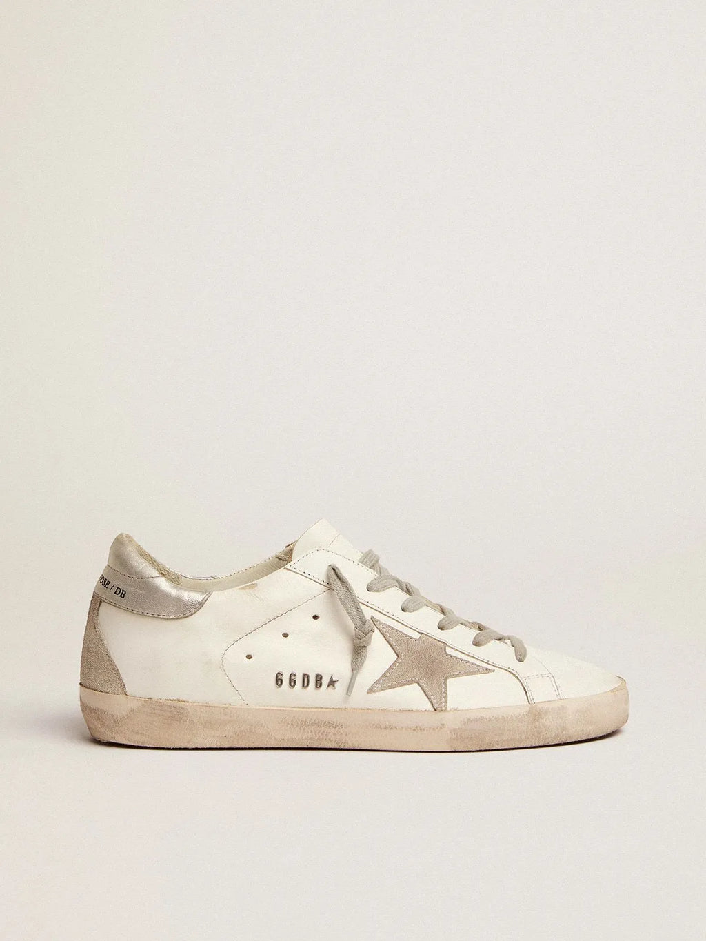 Super-Star Sneakers with Heel Tab and Stud Lettering E990058