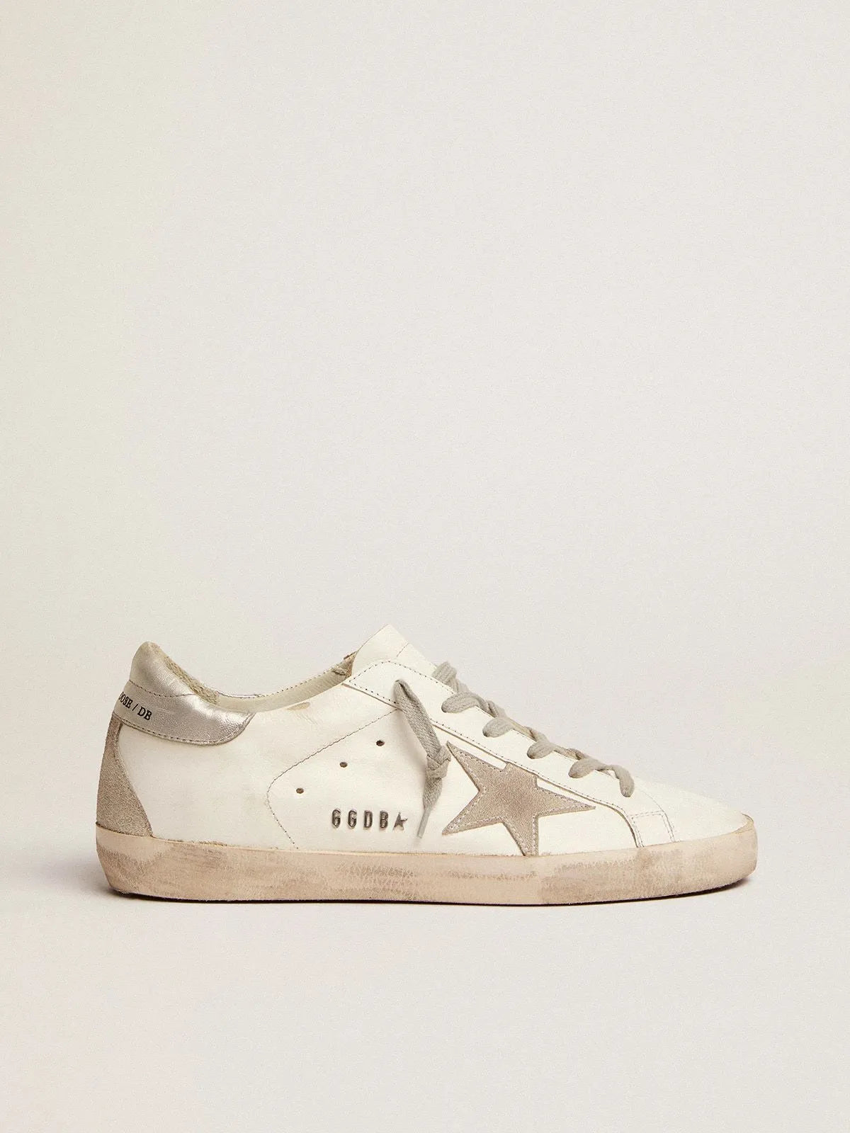 Super-Star Sneakers with Heel Tab and Stud Lettering E990058