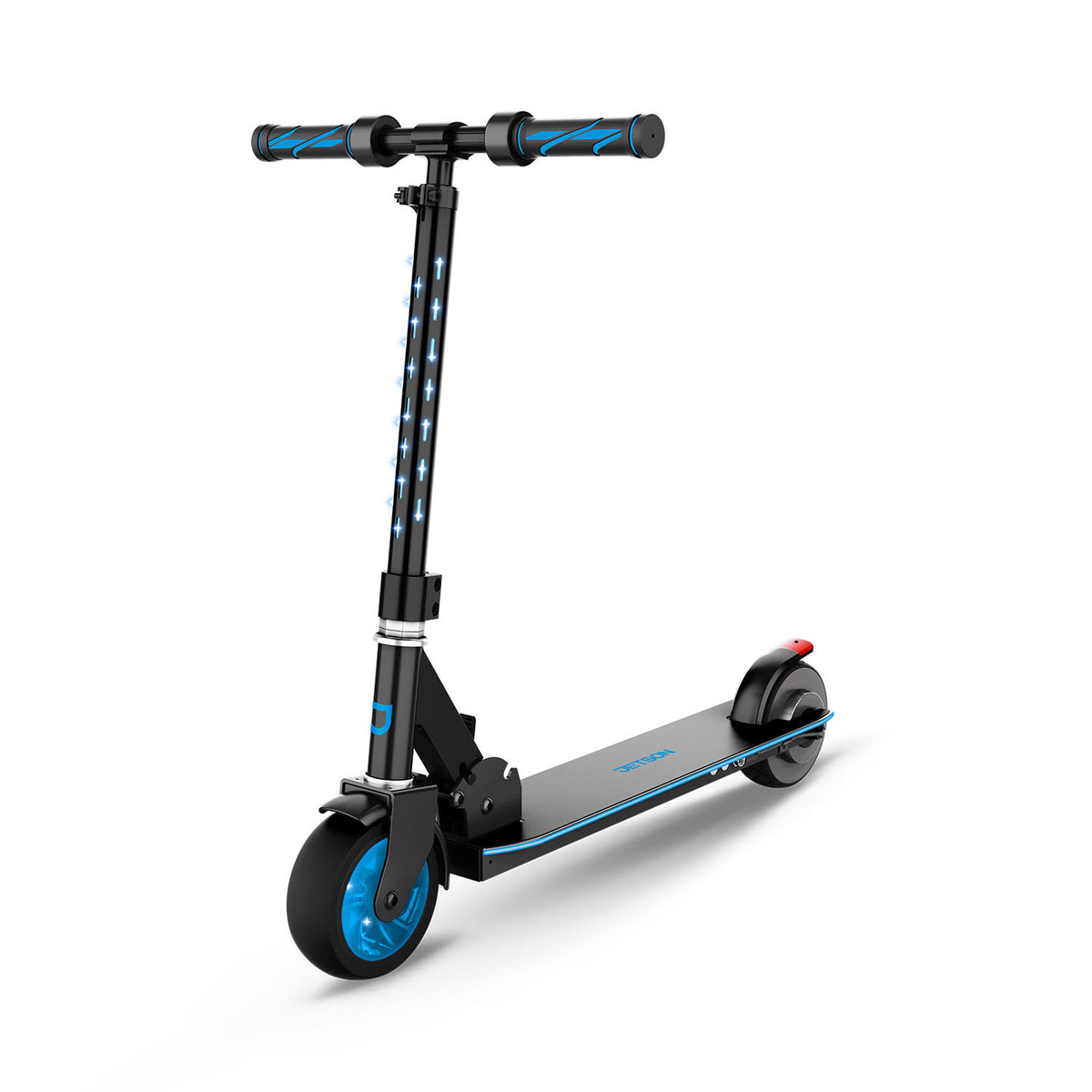 Kids Electric Scooter with Throttle, LED Lights X9113