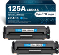 Black 2 Packs 125A Remanufactured Toner Cartridge Q725256
