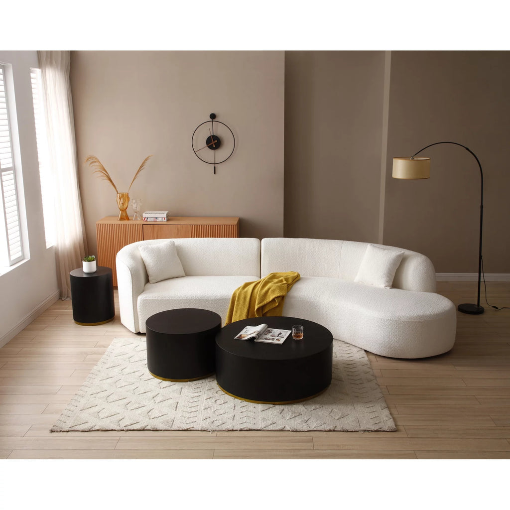 Round Coffee Table Side Table End Table D339955