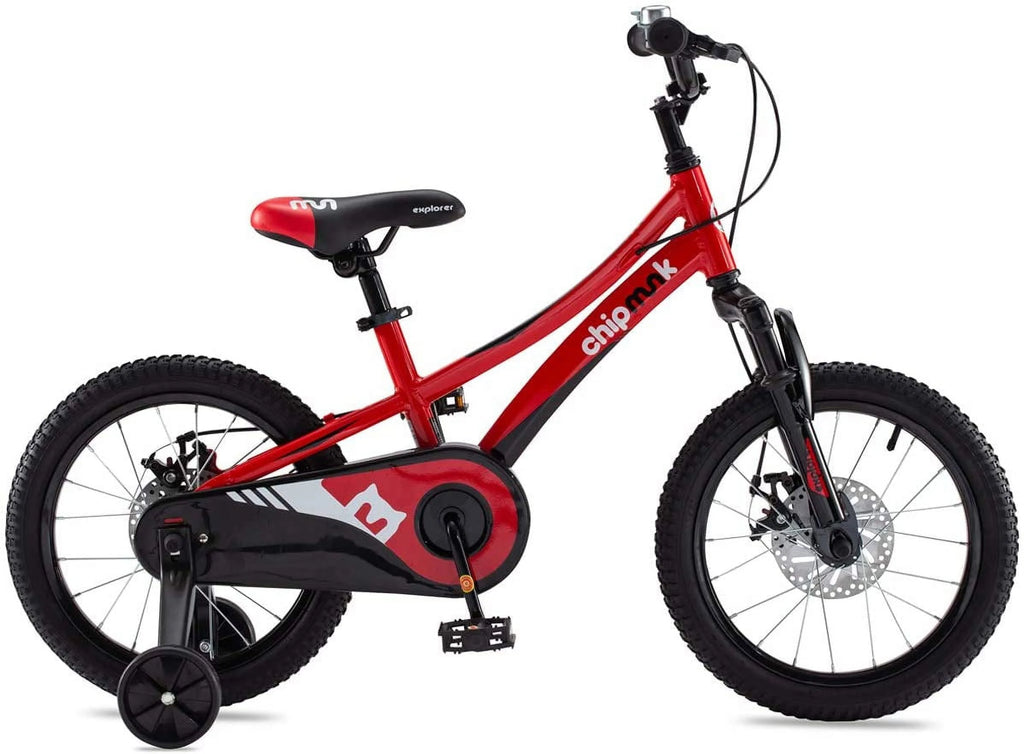 16 Inch Front Suspension Disc Brakes Red Kids Bike X423