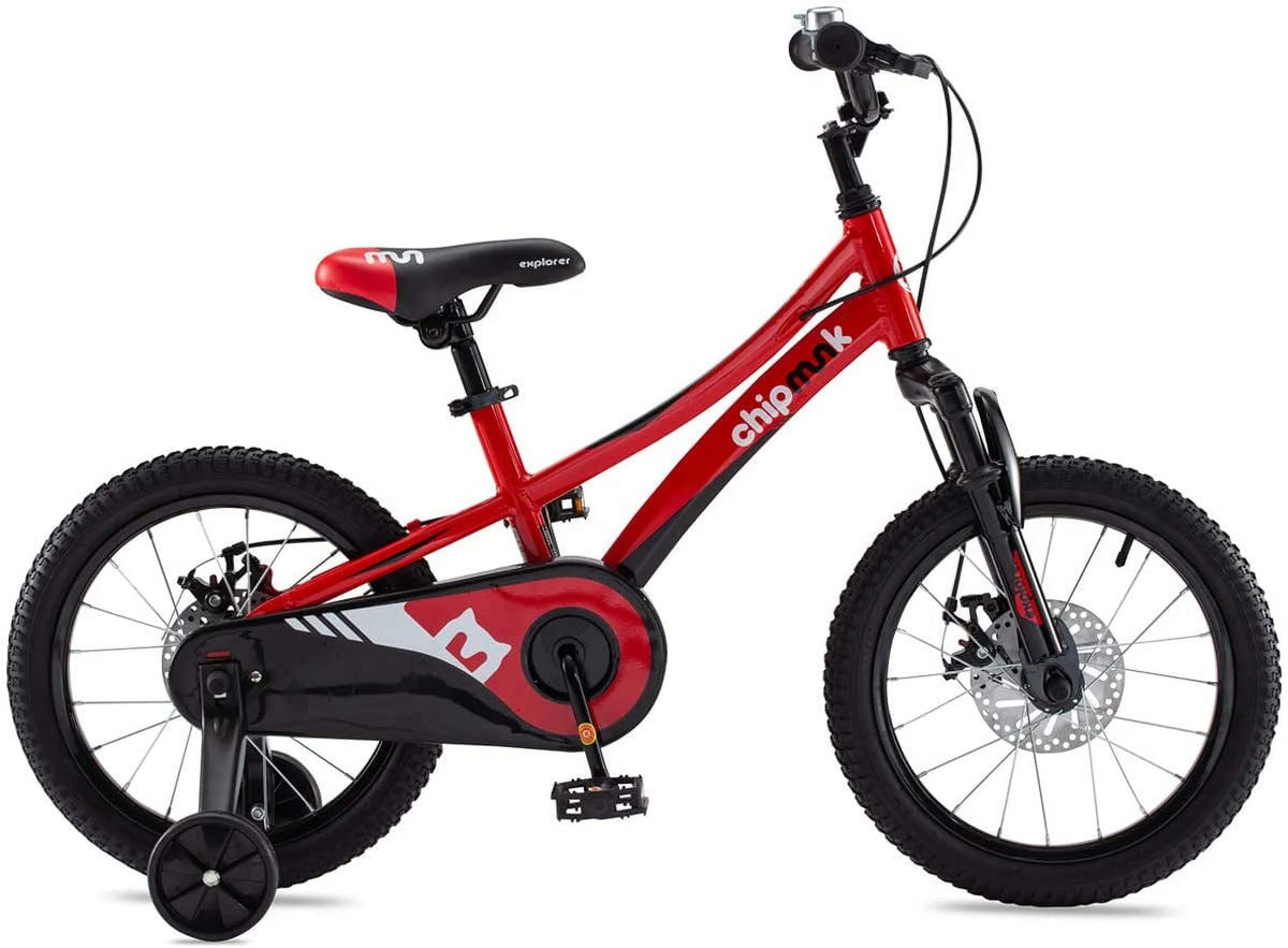 16 Inch Front Suspension Disc Brakes Red Kids Bike X423
