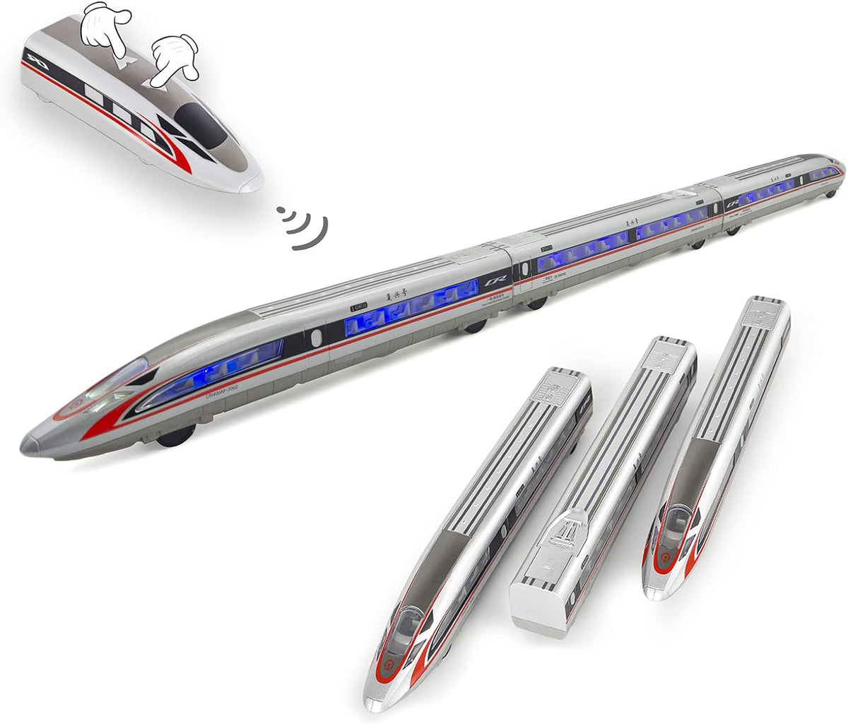 Electric Bullet Train Sets with Tracks Pack of 2 N44107