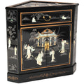 Black Lacquer Corner Cabinet U501