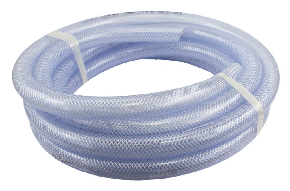 100 Ft x 3/8" ID Heavy Duty Clear PVC Tubing M470499