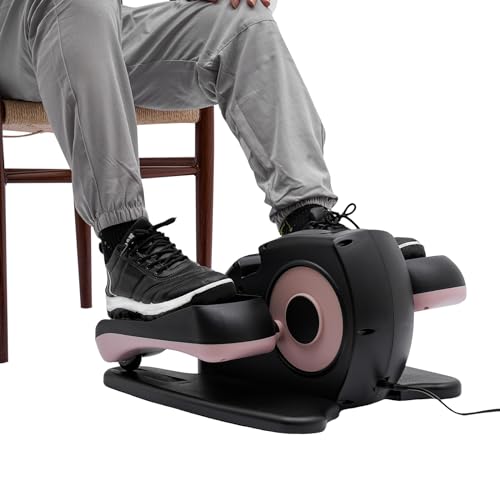 Under Desk Elliptical Machine with Remote & LCD Monitor H6633