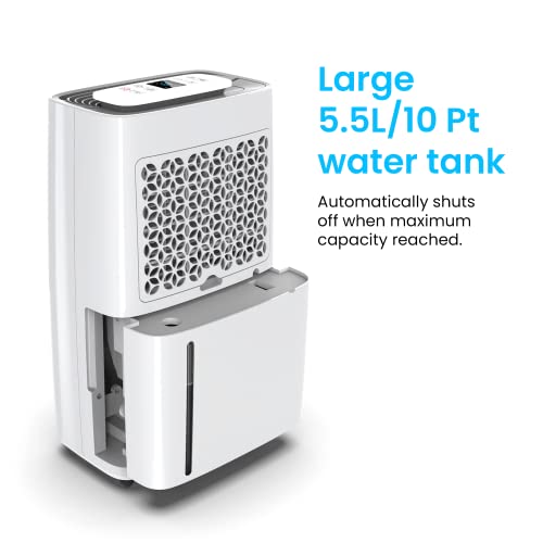 Compact Electric Mini Dehumidifier, 2200 Cubic Feet J729