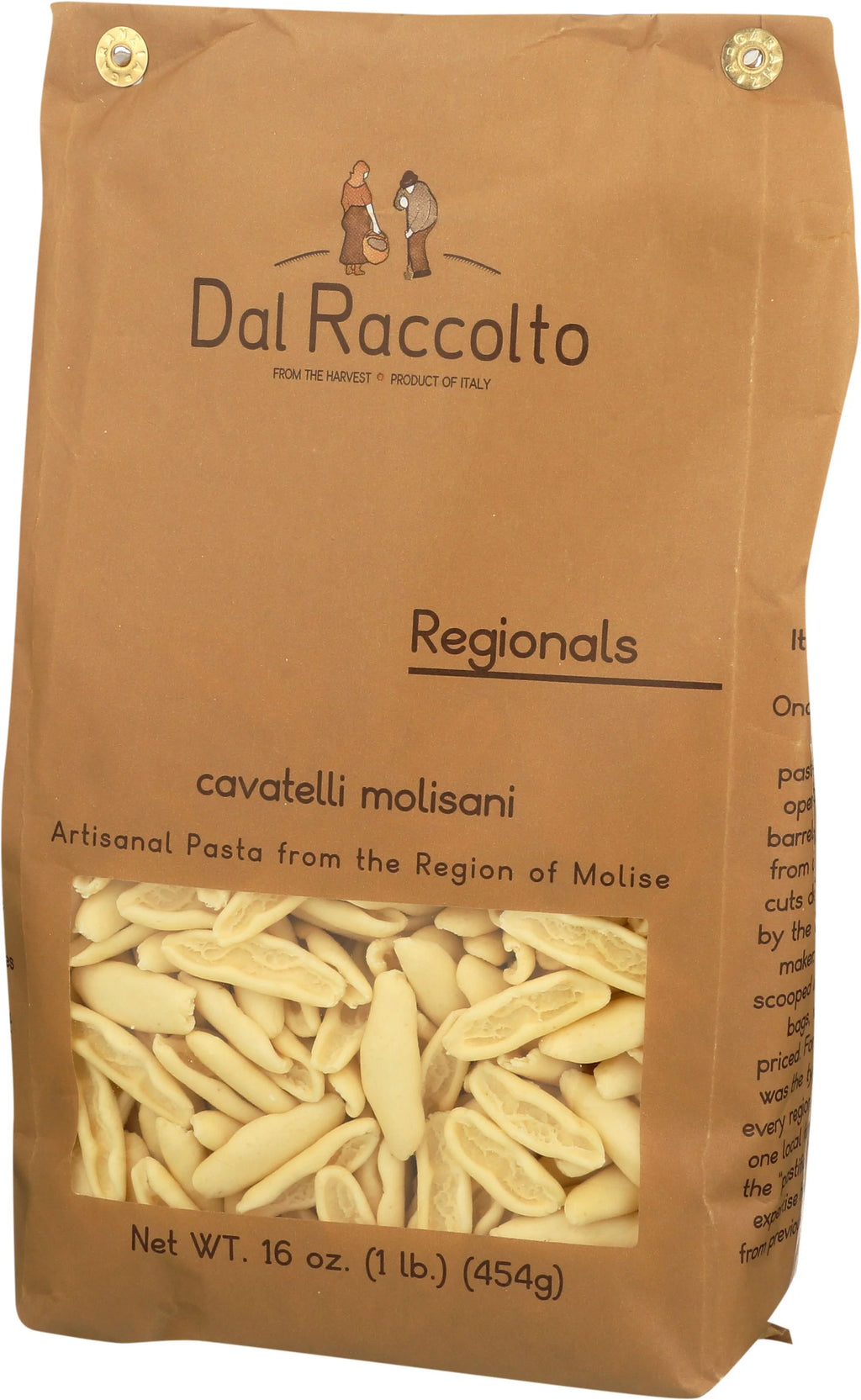 Cavatelli Molisani Italian Pasta, 1.0 Pound Bag (4 Pack) J79722
