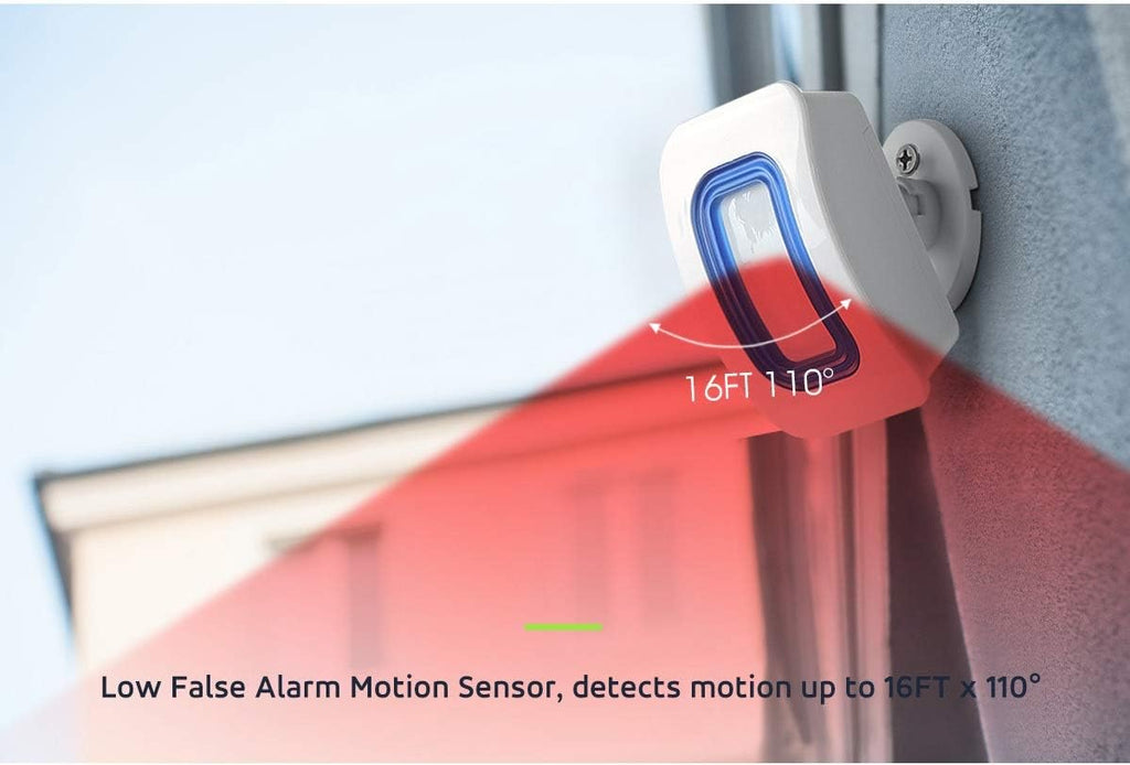Wireless Caregiver Pager Indoor Motion Sensor Alert Pack of 2 O296
