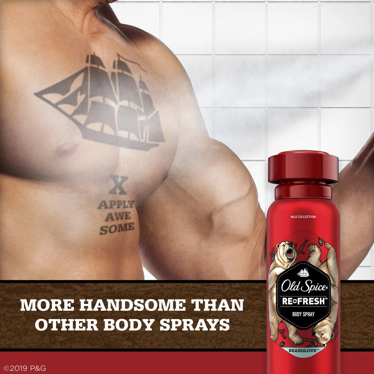 3.75 oz 3 Pack Body Spray P23533