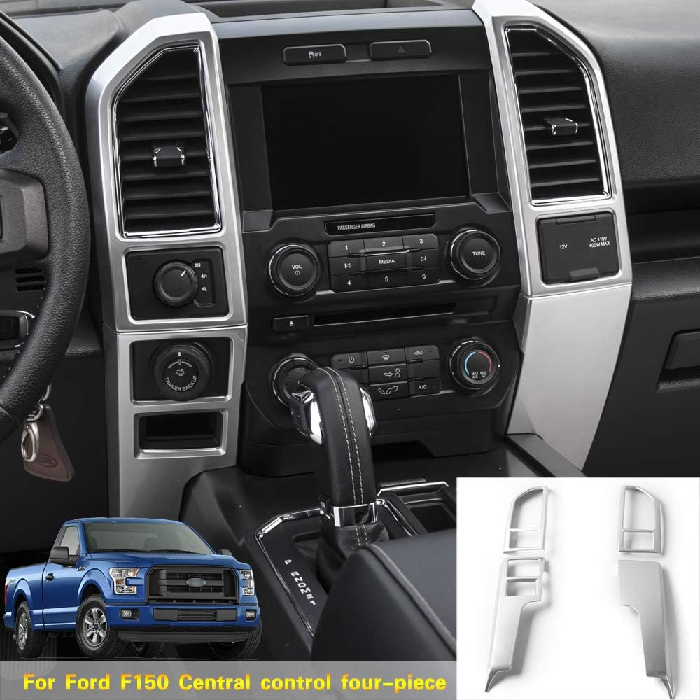 Red Carbon Fiber Console Panel Air Outlet Vent Trim V530266