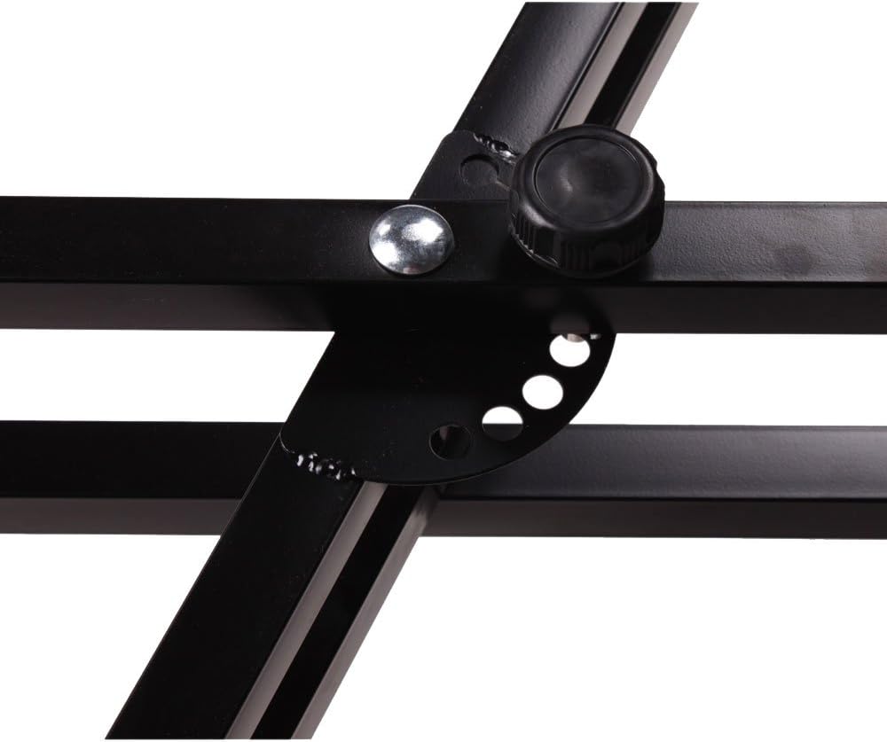 Heavy-Duty Double-X Adjustable Piano Keyboard Stand and Classic Piano Bench C463