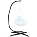 Black Heavy-Duty Steel Hammock Chair Stand Only M786