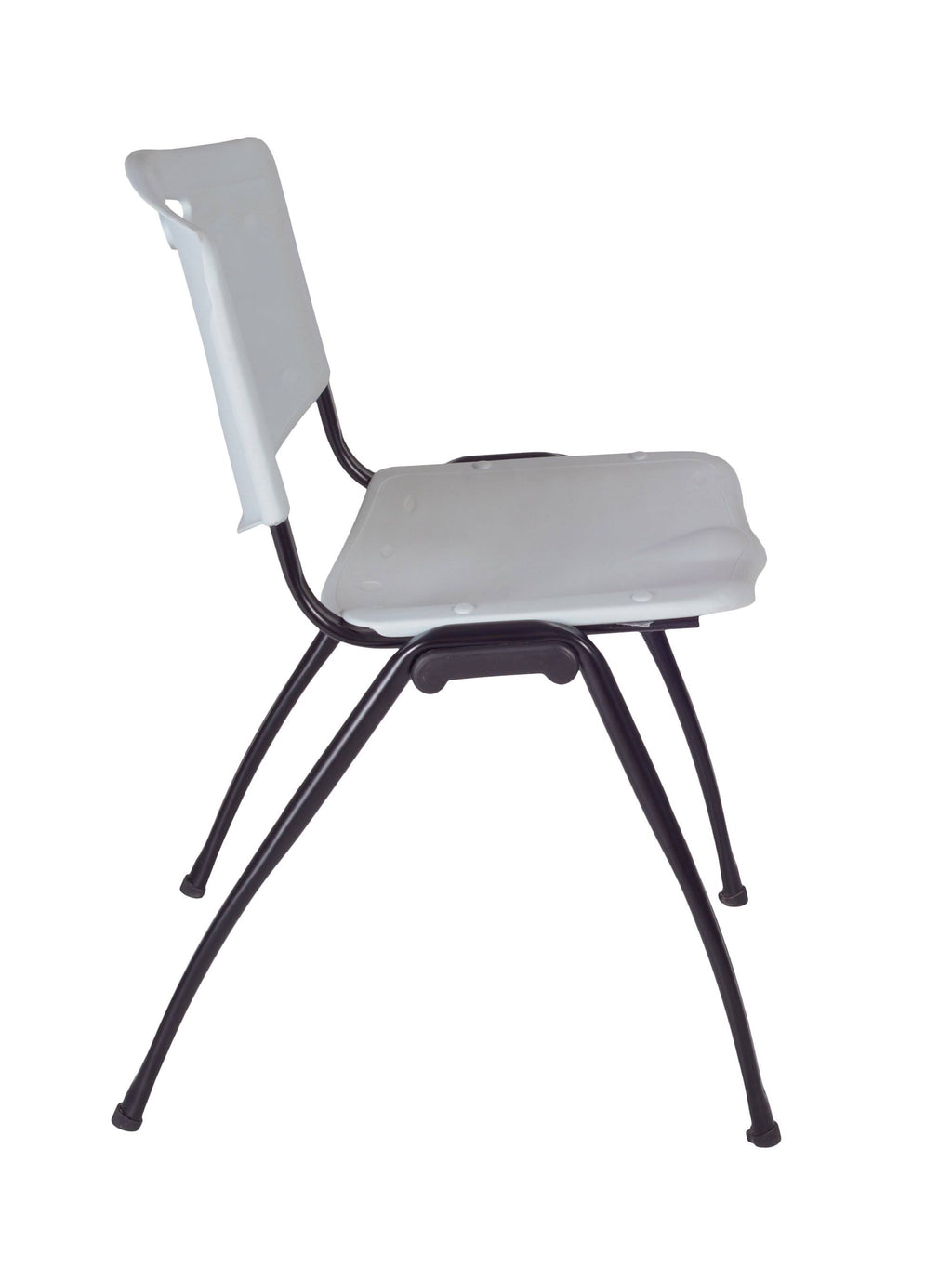 36x22 Square Breakroom Table and 4 Stack Chairs Y185
