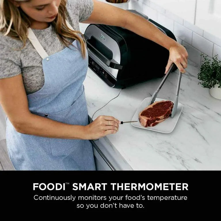 Open Box Smart XL 4 in1 Indoor Grill Air Fryer - Gray C57642