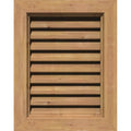 Unfinished Functional Vertical Gable Vent F54559