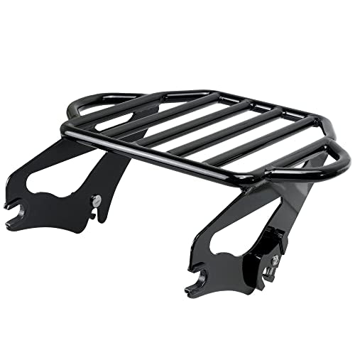 Black Detachable Luggage Rack for Harley Davidson Touring X337