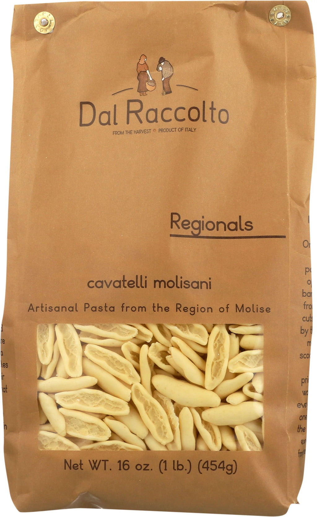 Cavatelli Molisani Italian Pasta, 1.0 Pound Bag (4 Pack) J79722