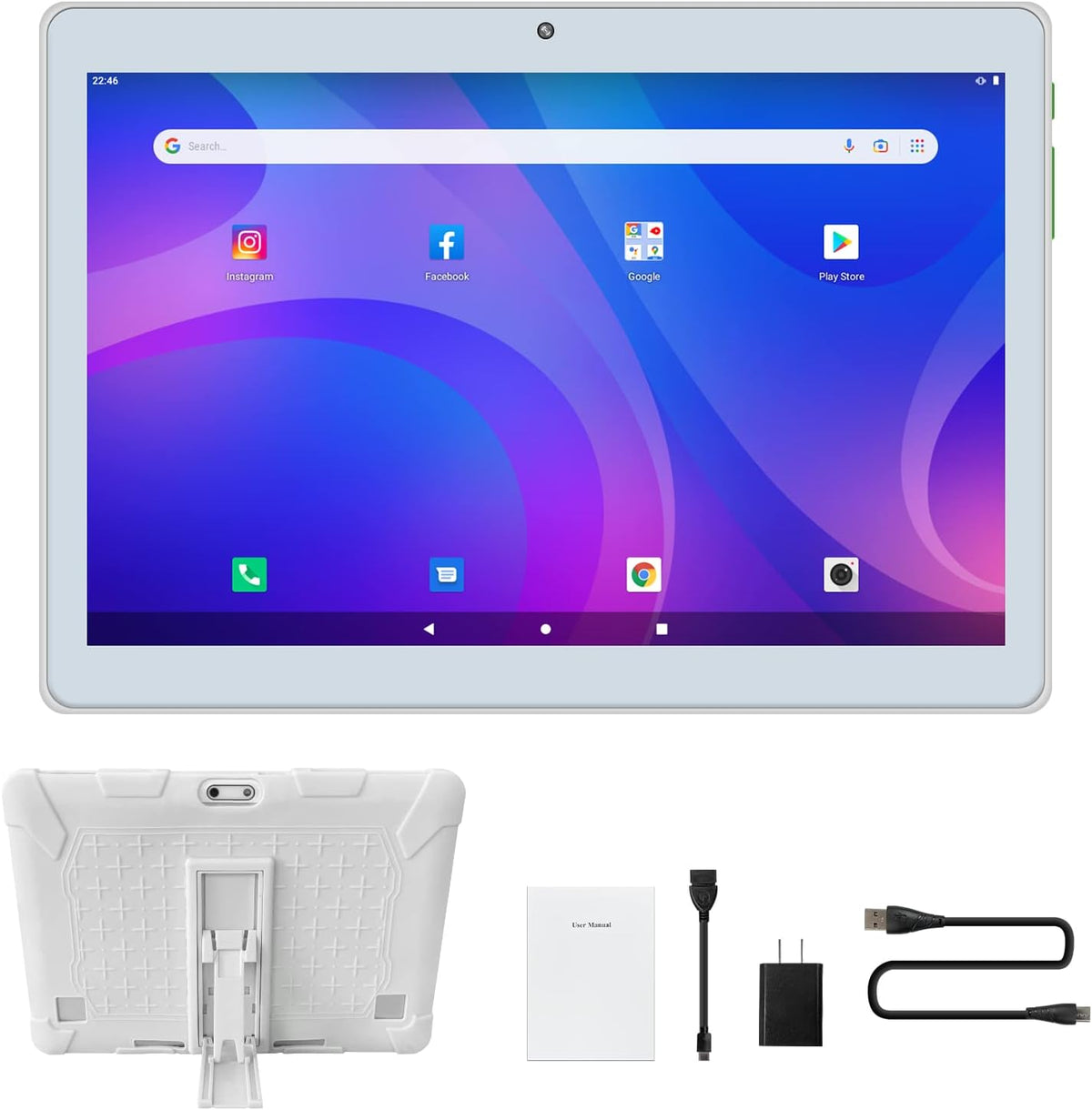 Android 10 Tablet 10.1 inch Octa-core 32GB HD Touchscreen Z618