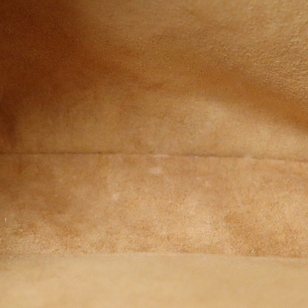 Pre-Owned Brown Canvas Shoulder Bag N5285