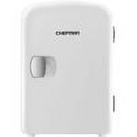 White 4L Portable Mini Fridge with Warming Function M79474